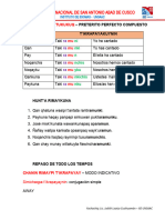 4 PRETERITO PERFECTO COMPUESTO y Resumen