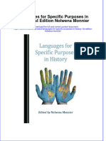 Languages For Specific Purposes in History 1St Edition Nolwena Monnier Online Ebook Texxtbook Full Chapter PDF