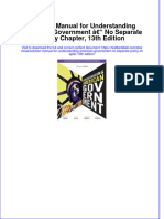 PDF Solution Manual For Understanding American Government No Separate Policy Chapter 13Th Edition Online Ebook Full Chapter
