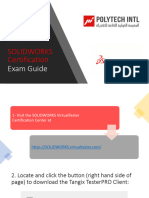 Certification SolidWorks - Guide