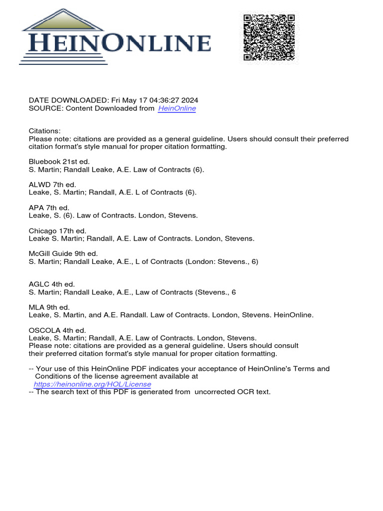 1 Smart in Leak Eae Randall The | PDF | Breach Of Contract | Bankruptcy