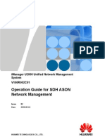 OG For SDH ASON Network Management - (V100R002C01 02)