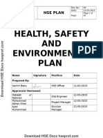 Hse Plan Aecon