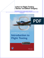 Ebook Introduction To Flight Testing Aerospace Series 1St Edition Gregory Online PDF All Chapter