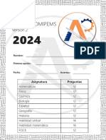 Examen Simulacro Comipems - Versión 2 - 2024