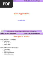 DS Lect 05 Stack Applications