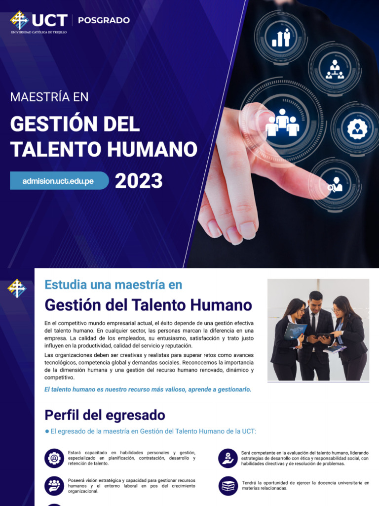 MAESTRÍA EN GESTIÓN DEL TALENTO HUMANO | PDF