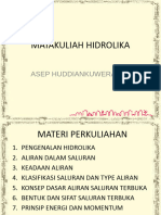 MATAKULIAH HIDROLIKA -1