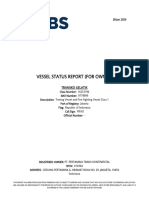 Vessel Status Report-Transko Gelatik