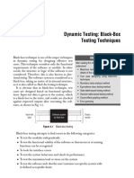 Dynamic Testing Techniques(Black box + White Box)