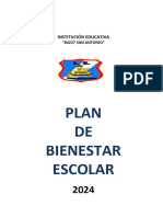 Plan de Trabajo de Bienestar y Ce