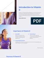 Introduction To Vitamin D