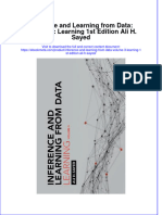 Inference and Learning From Data Volume 3 Learning 1St Edition Ali H Sayed Online Ebook Texxtbook Full Chapter PDF