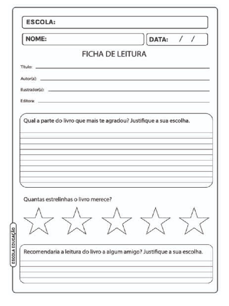 Ficha de Leitura | PDF