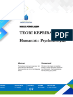 Modul Humanistic Psychoanalysis