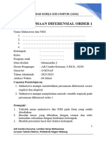 LKM PD Order 1 Ke-1