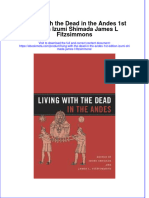 Living With The Dead in The Andes 1St Edition Izumi Shimada James L Fitzsimmons Online Ebook Texxtbook Full Chapter PDF