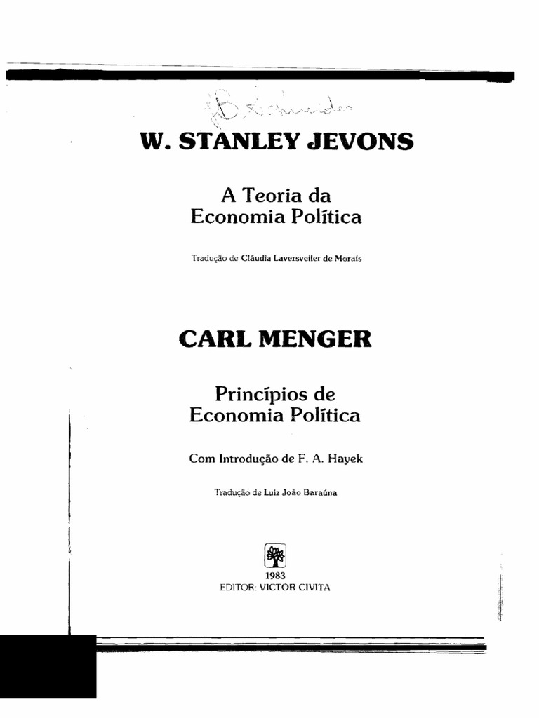 Texto 6 menger princ pios de economia cap 3 1 download gr tis