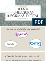 Bab 9 Teknik Penelusuran Informasi Digital