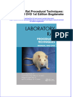 Laboratory Rat Procedural Techniques Manual and DVD 1St Edition Bogdanske Online Ebook Texxtbook Full Chapter PDF