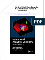 Instrumental Analytical Chemistry An Introduction 1St Edition James W Robinson Online Ebook Texxtbook Full Chapter PDF