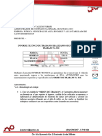 Informe Tecnico de Trabajos Realizados