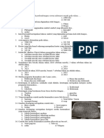 Soal Ujian Sekolah Prakarya