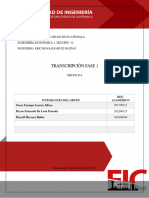 TRANSCRIPCIÓN FASE 1 GRUPO 14 INGENIERIA ECONOMICA