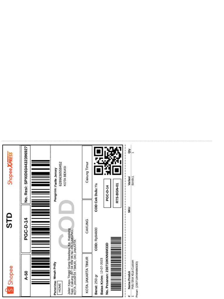 Shopee Polo | PDF