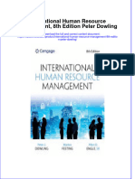International Human Resource Management 8Th Edition Peter Dowling Online Ebook Texxtbook Full Chapter PDF