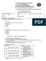 SOAL AGAMA PAS kls6 smstr2 Th.2022-2023fix