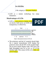 Organic Leds (Oleds) : Figure 1. Basic Physical Structure of LCD Cell