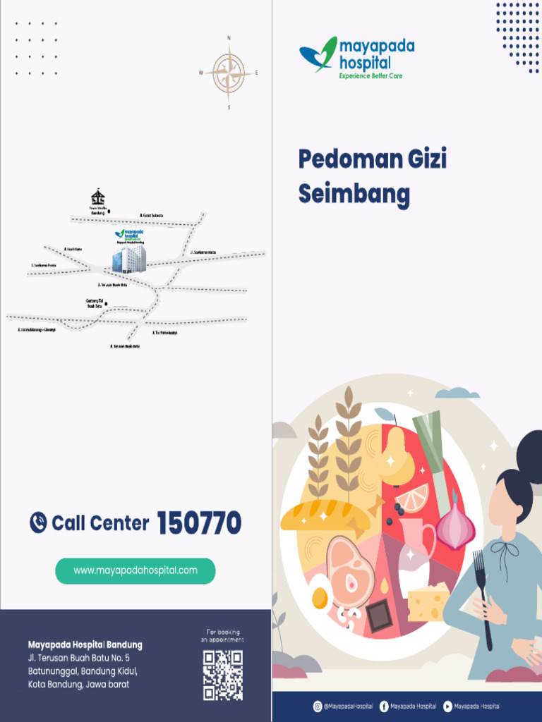Brosur Edukasi - Pedoman Gizi Seimbang MHBD | PDF