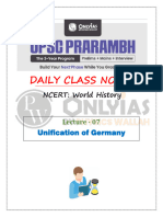 World History 07 - Daily Class Notes - UPSC Prarambh 2026