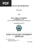 Download Msc Hons Chemistry Semester I-IV CBCEGS by chessmaster8832 SN73457208 doc pdf