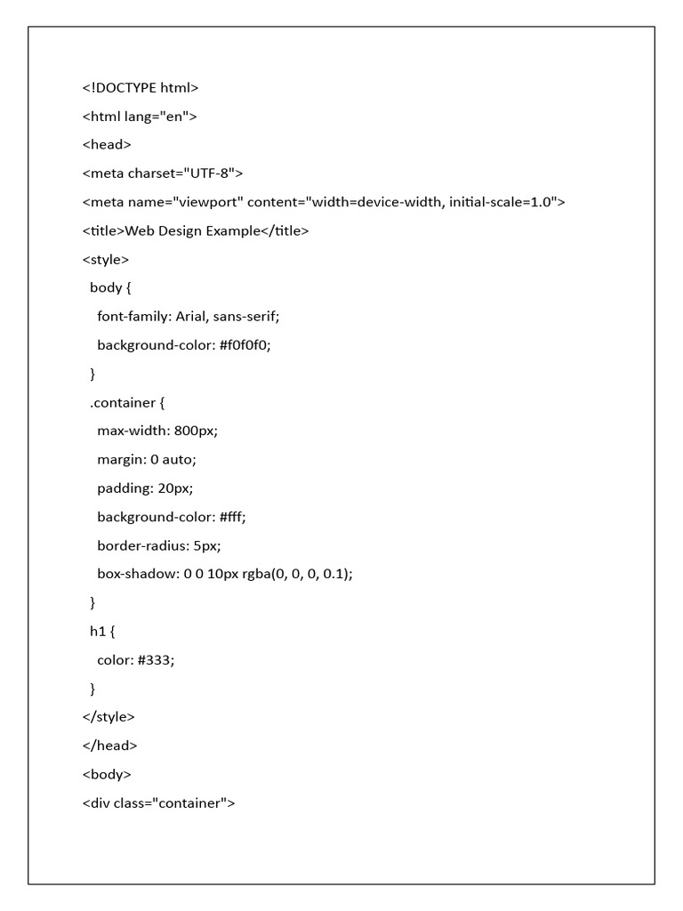 DOCTYPE HTML | PDF | Computers