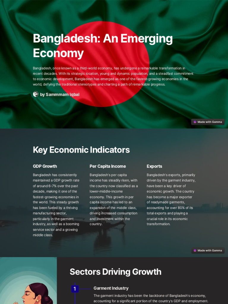 Bangladesh: Fastest-Growing Economy | PDF | Economic Growth ...