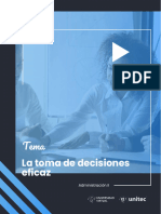 La Toma de Decisiones Eficaz