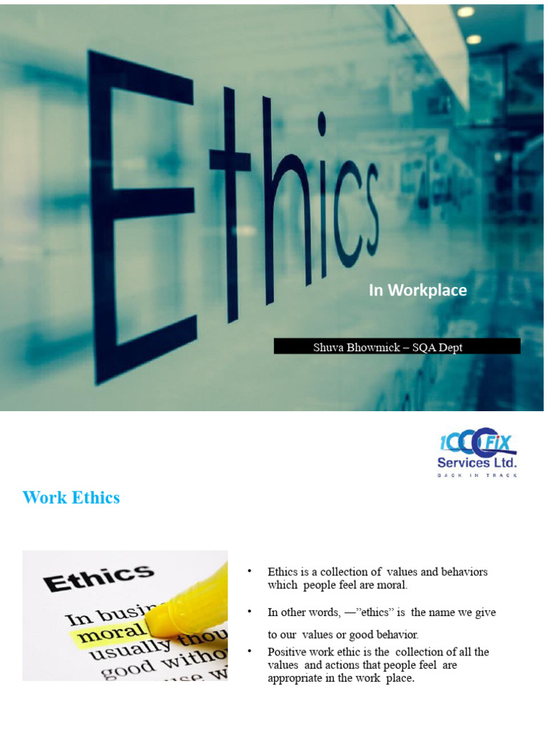 Workplace Ethics and Performance Standards | PDF | Employment | Disciplines