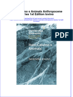 Italo Calvino S Animals Anthropocene Stories 1St Edition Iovino Online Ebook Texxtbook Full Chapter PDF