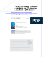 Measuring Trauma Workshop Summary 1St Edition and Medicine Engineering National Academies of Sciences Online Ebook Texxtbook Full Chapter PDF