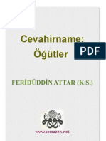 FERİDÜDDİN ATTAR (K.S.)_Cevahirname_Öğütler