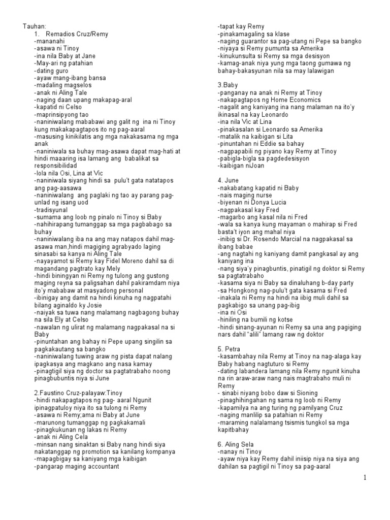 Ang mag anak na cruz book report 05 image