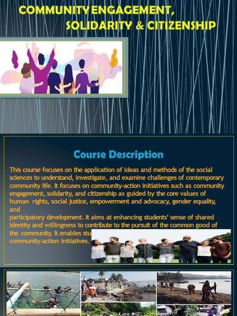 Community Action and Social Sciences Insights | PDF | Community ...