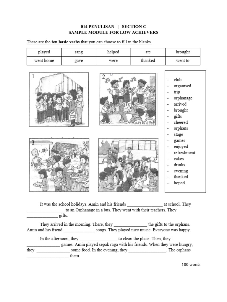 Engaging Orphanage Trip Essay Module | PDF | Language Mechanics ...