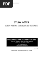 Download Script Writing Story Board Designing by Yadu Sam SN73458531 doc pdf