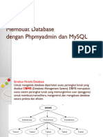 SQL Pada PhpMyAdmin