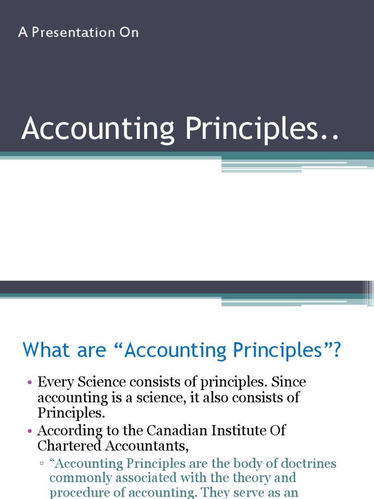 Accounting Principles | PDF | Accounting | Balance Sheet
