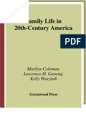 Family Life in 20th Century America | Cohabitation | Courtship