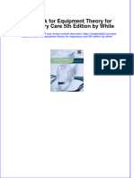 PDF Test Bank For Equipment Theory For Respiratory Care 5Th Edition by White Online Ebook Full Chapter